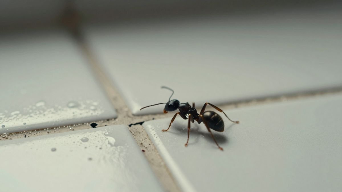 ant on the floor